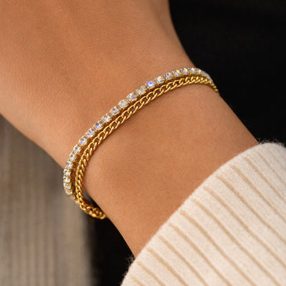 Champagne Zirconia Bracelet