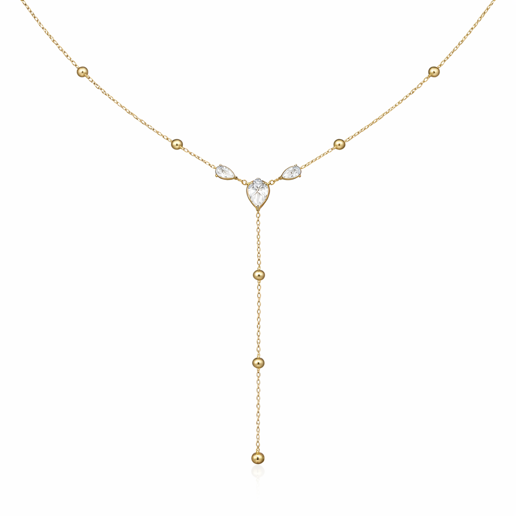 Golden Tease Diamond Necklace