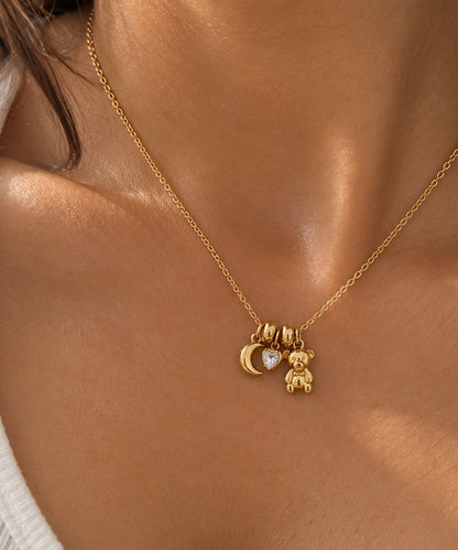 Spoiled Girl's Charm Necklace