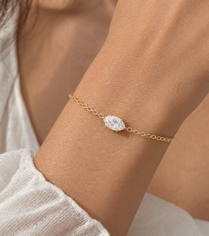 Marquise Diamond Bracelet