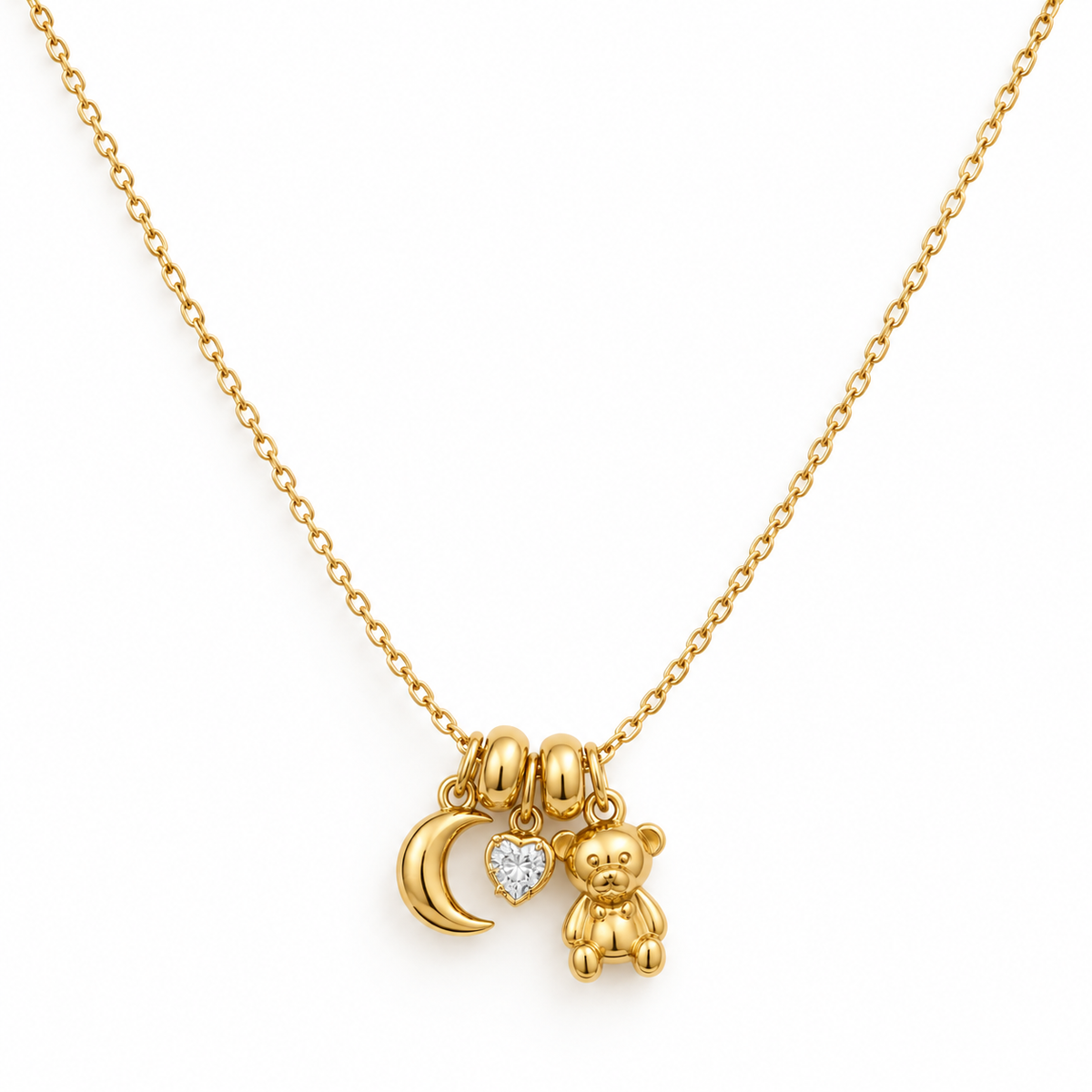 Spoiled Girl's Charm Necklace