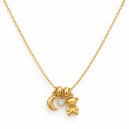 Spoiled Girl's Charm Necklace