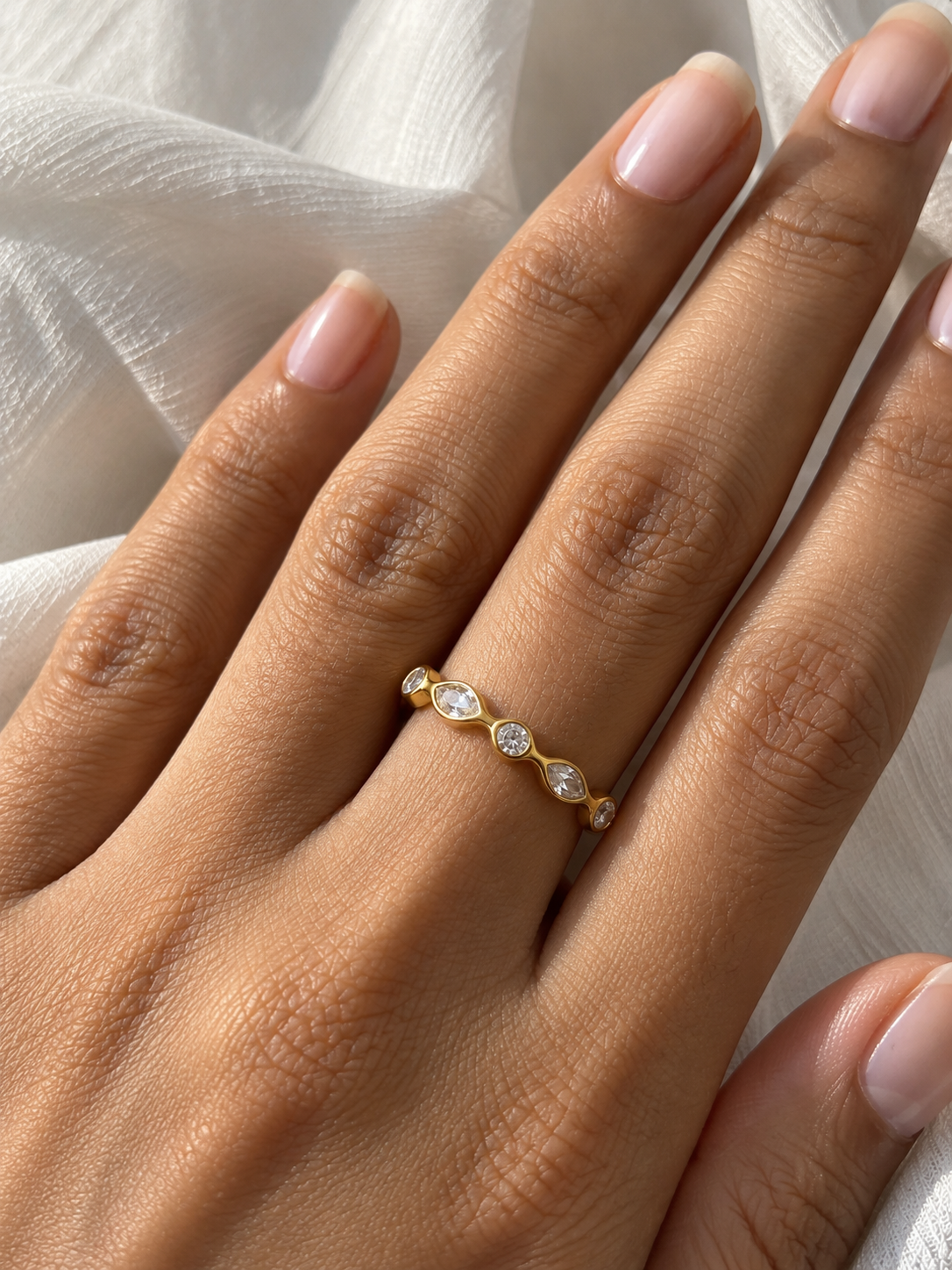 Jenin Zirconia Ring