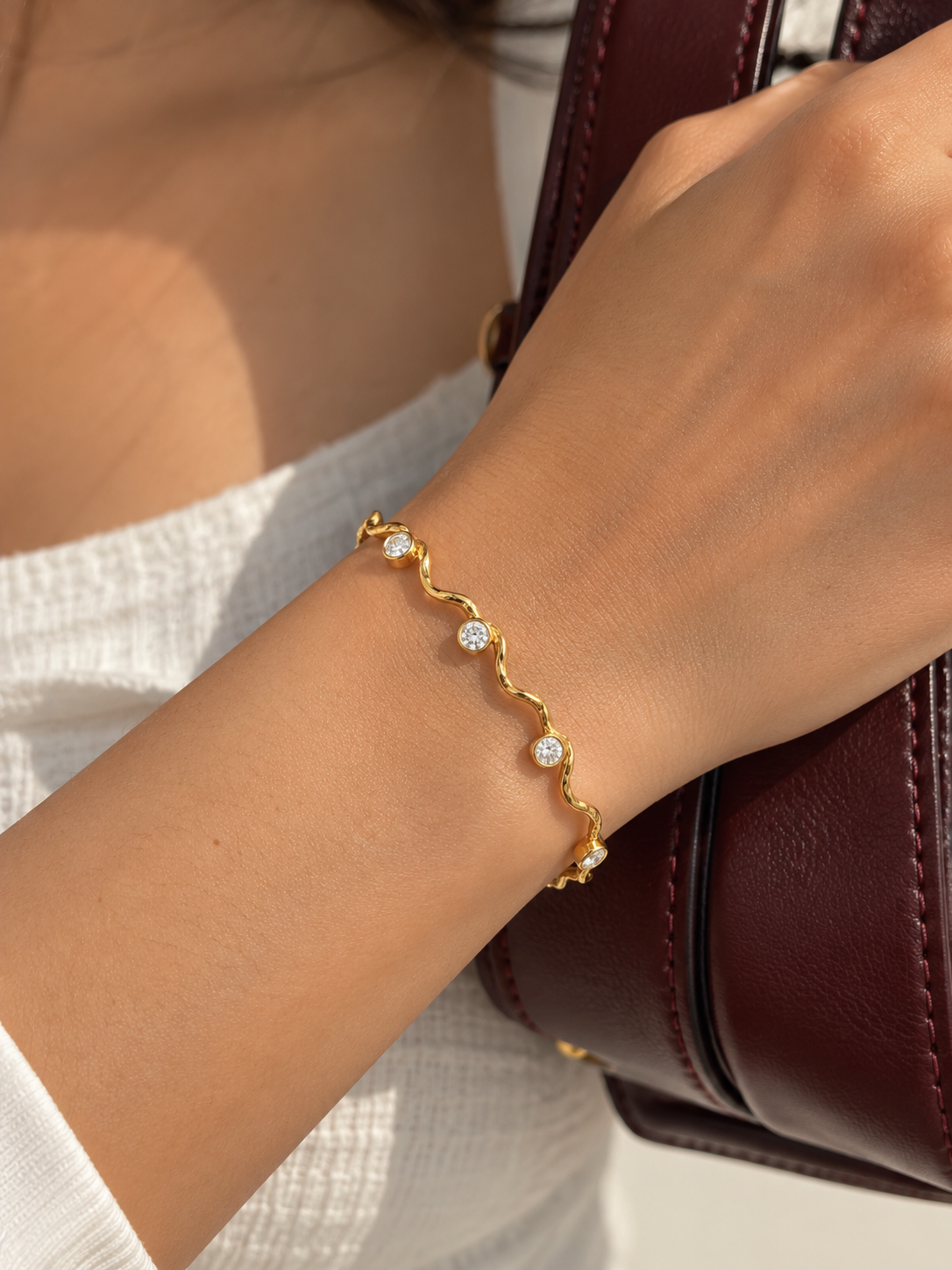 Aurelia Zirconia Bracelet