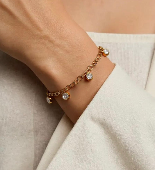 Delilah Zircon Bracelet