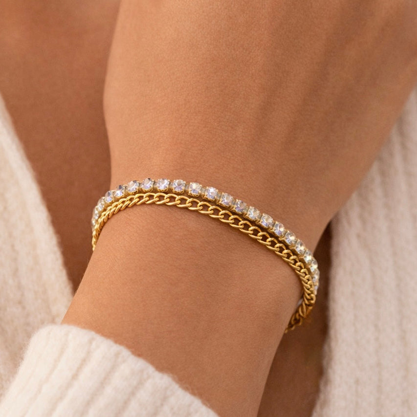 Champagne Zirconia Bracelet