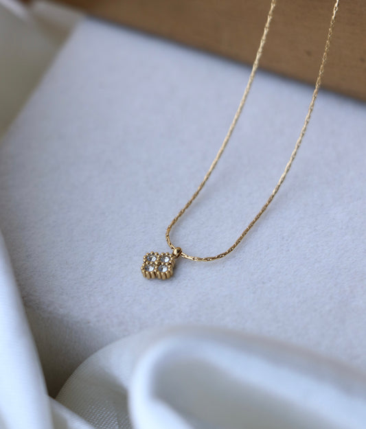 Ira Dainty Zirconia Necklace