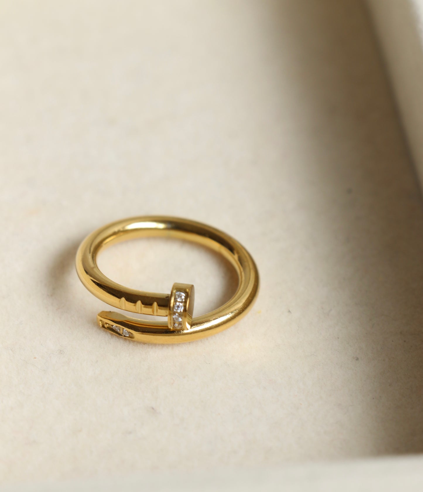 Vienna Zirconia Nail Ring