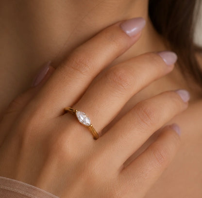 Marquise Cut Ring