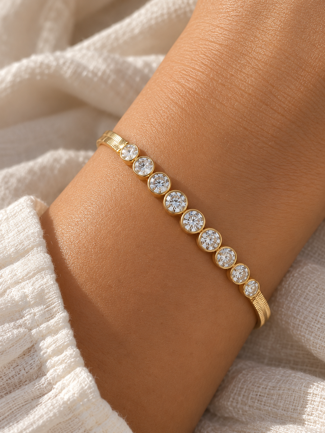 Delilah Zirconia Bracelet