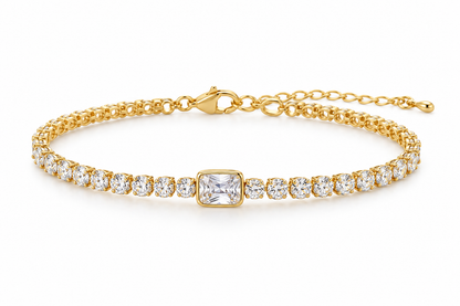 Agustus Tennis Bracelet