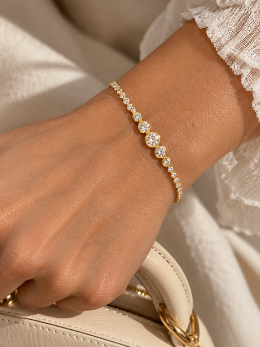 Zaria Diamond Tennis Bracelet