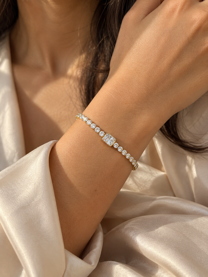 Agustus Tennis Bracelet
