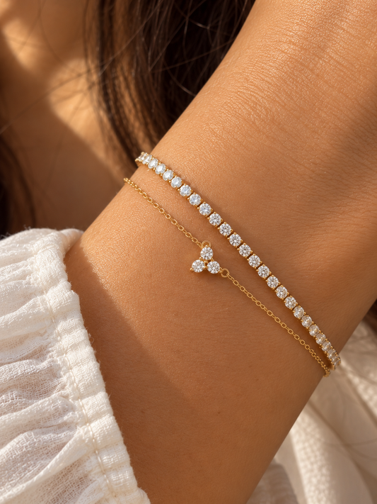 Heather Dual Line Bracelet