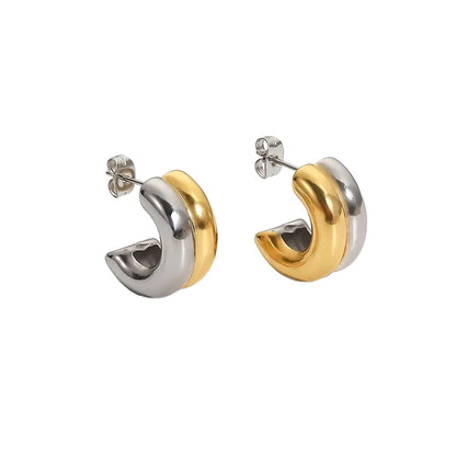Mini Dual Metal Hoops