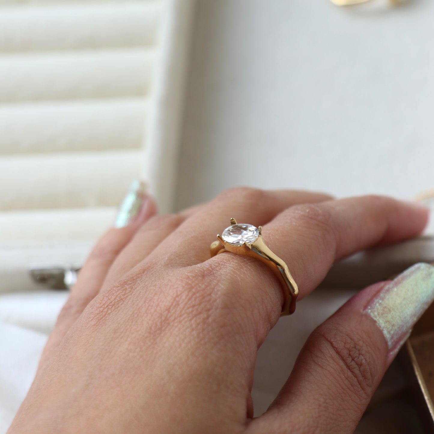 Jacqueline Diamond Ring