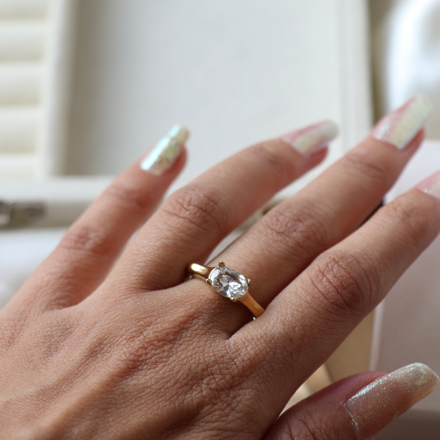 Jacqueline Diamond Ring