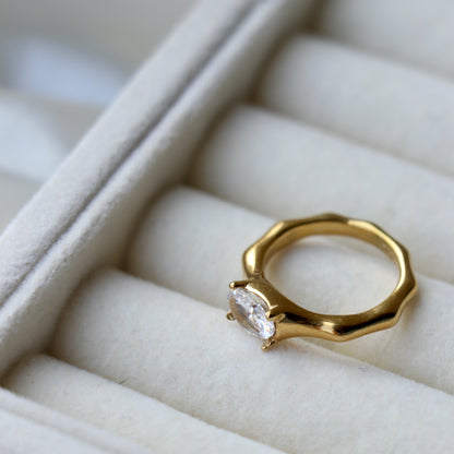 Jacqueline Diamond Ring