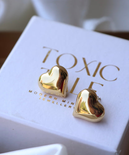 Cupid Heart Studs