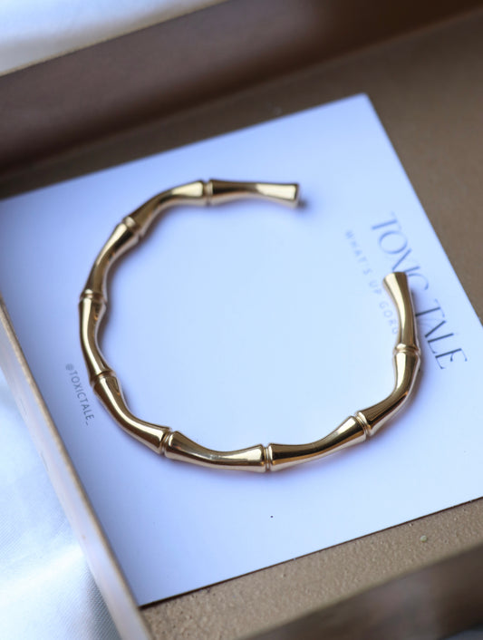 Bethany Bamboo Bracelet ( Adjustable)
