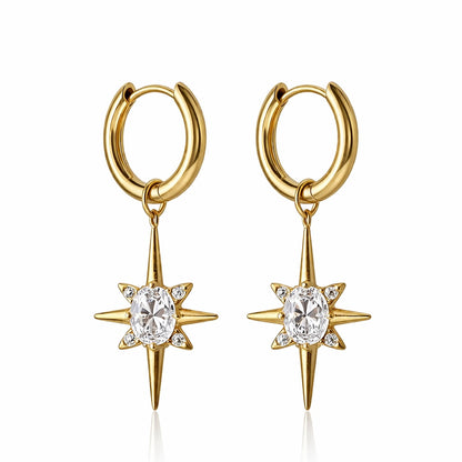Starlit Diamond Earrings