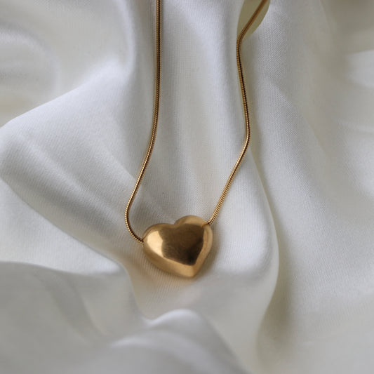 Heart Of Gold Neckpiece