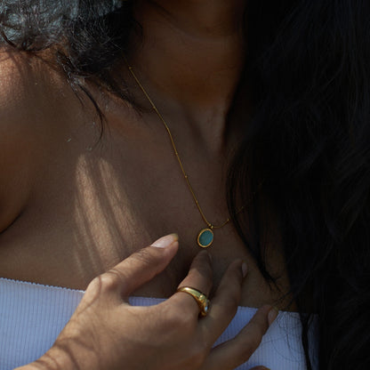 Opal Aqua Chain