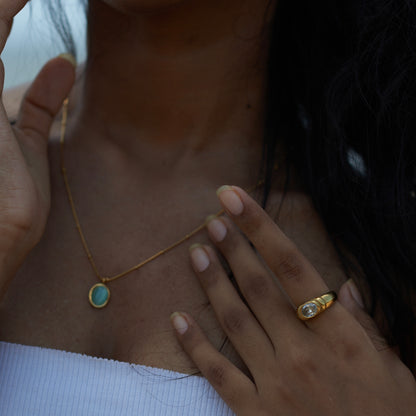Opal Aqua Chain