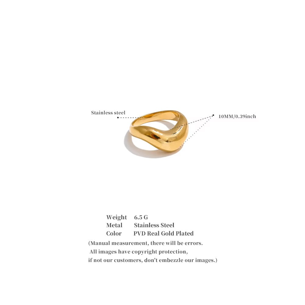 Jade Solid Gold Ring