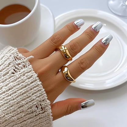 Jade Solid Gold Ring