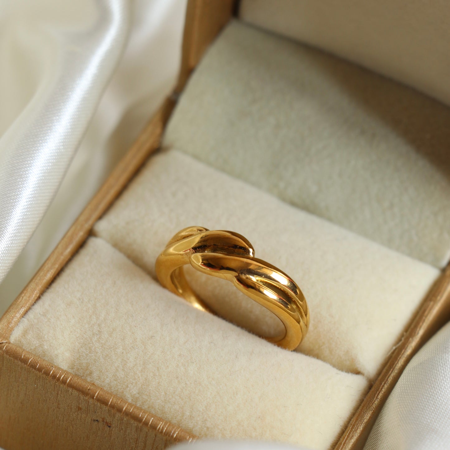 Braid Solid Gold Ring