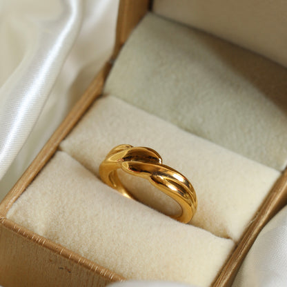 Braid Solid Gold Ring