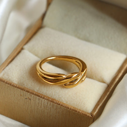 Braid Solid Gold Ring