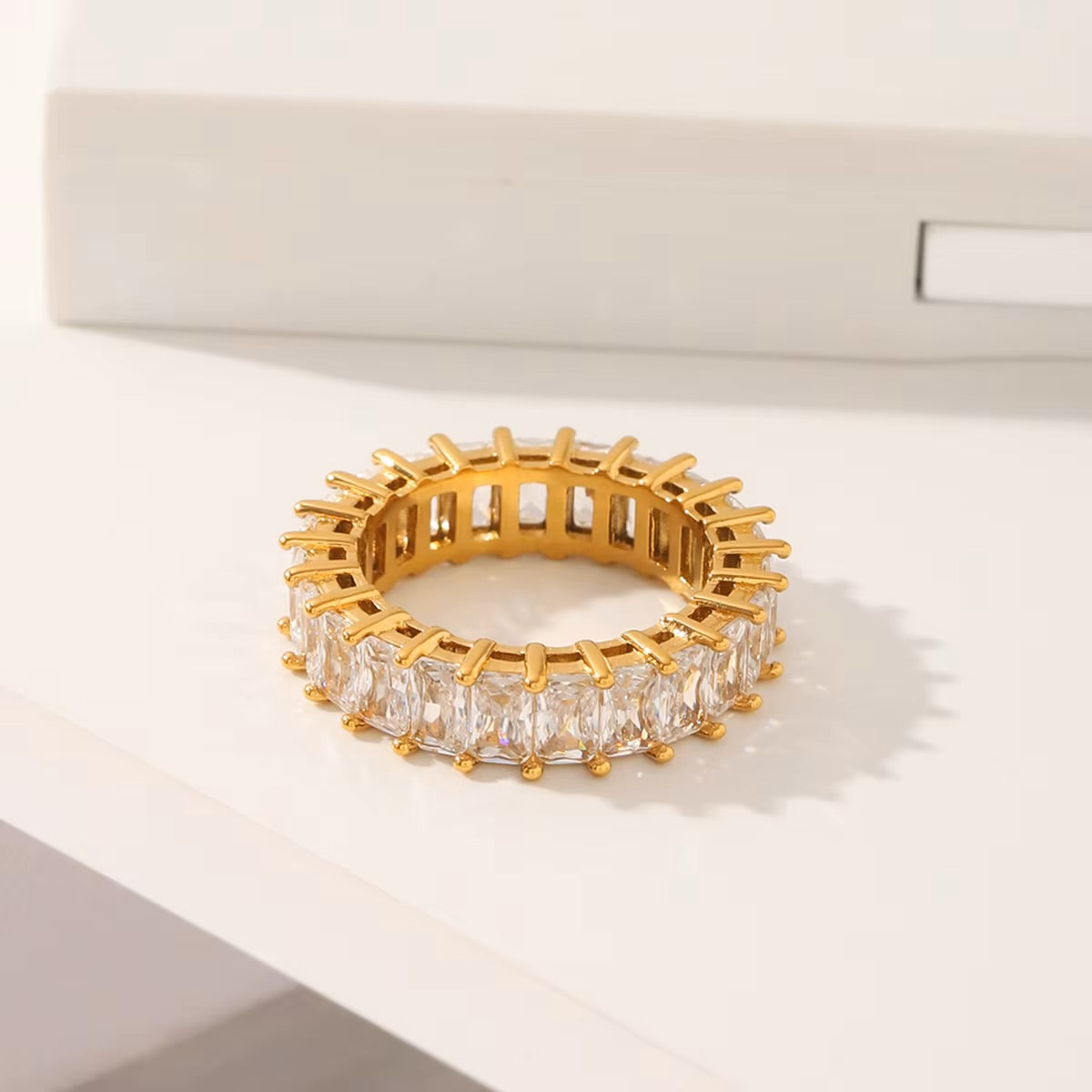 Cinderella Zirconia Band Ring