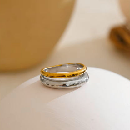 Jeremiah Dual toned Ring