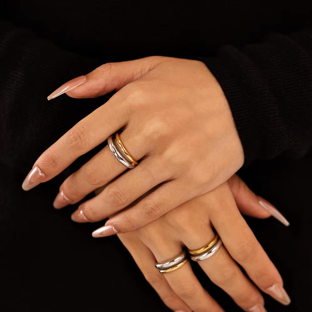 Jeremiah Dual toned Ring