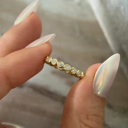 Lumin Zirconia Band Ring