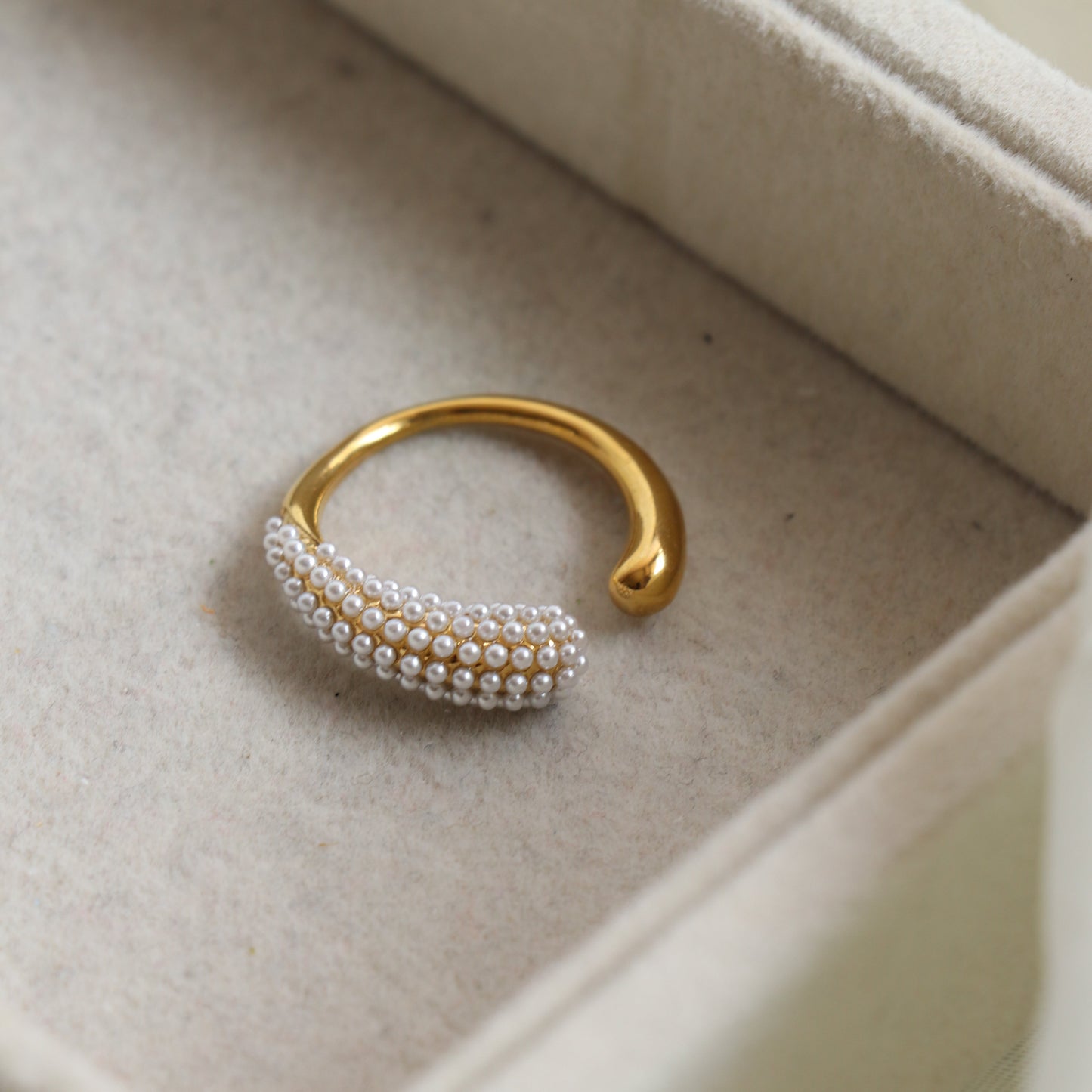 Irvine Pearl Ring (Adjustable)