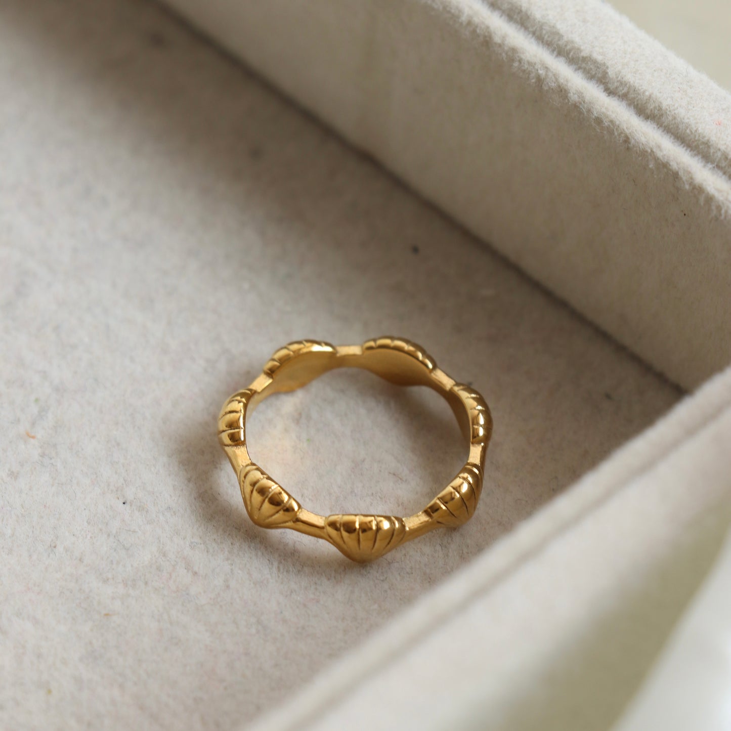 Dainty Ocean Wrapped Ring