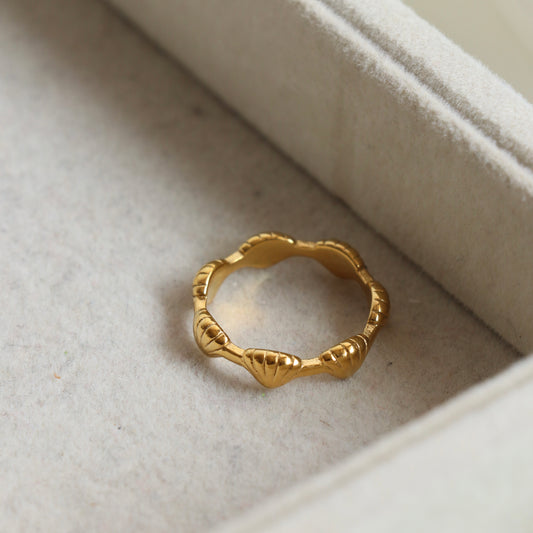 Dainty Ocean Wrapped Ring