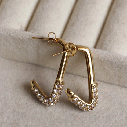 Venus Zirconia Hoops