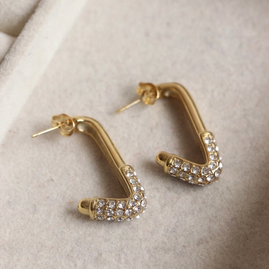 Venus Zirconia Hoops