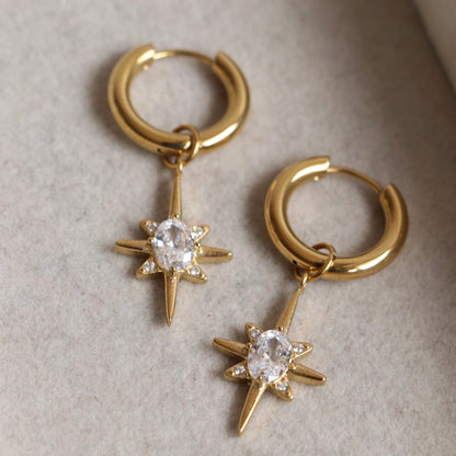 Starlit Diamond Earrings