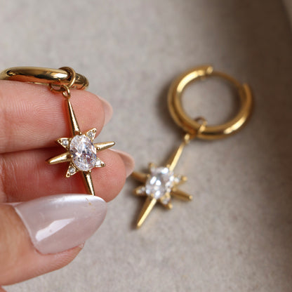 Starlit Diamond Earrings