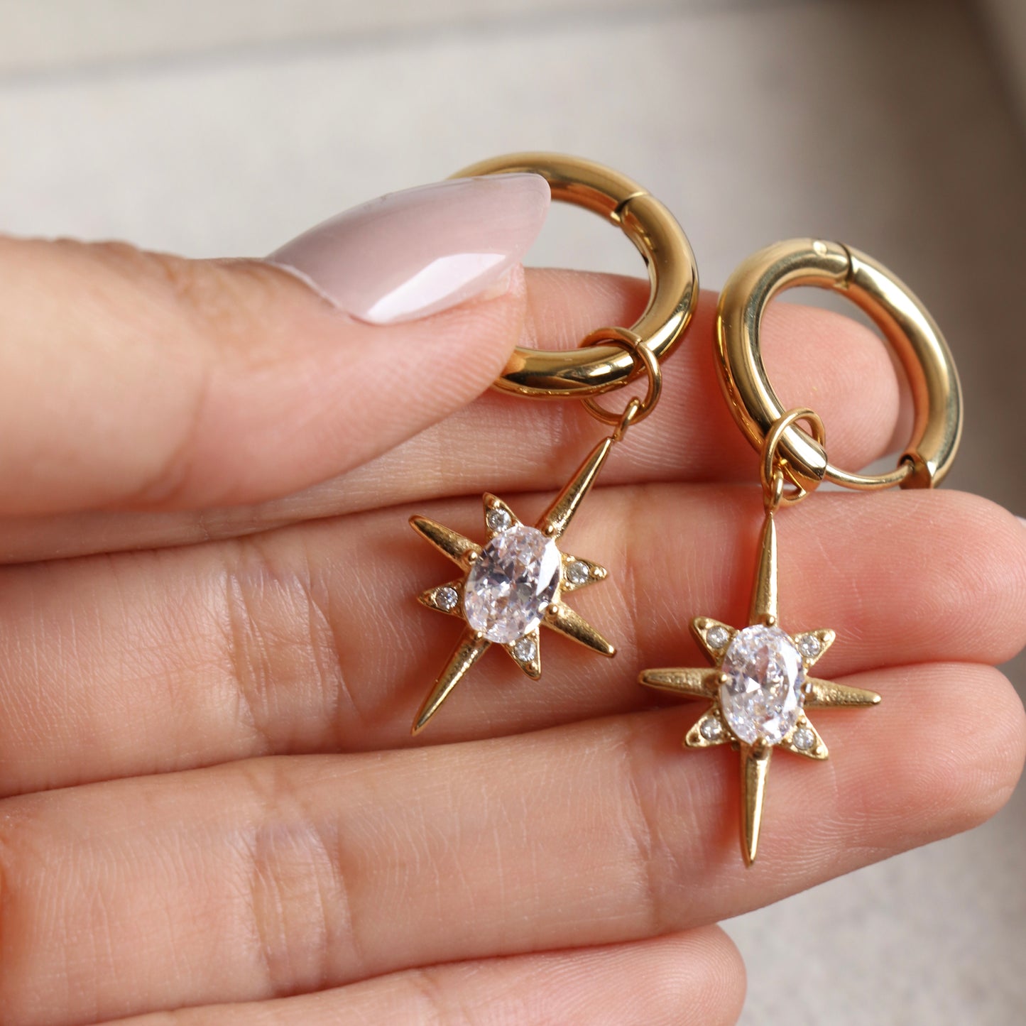 Starlit Diamond Earrings