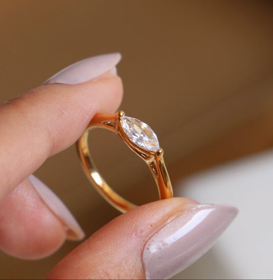 Marquise Cut Ring