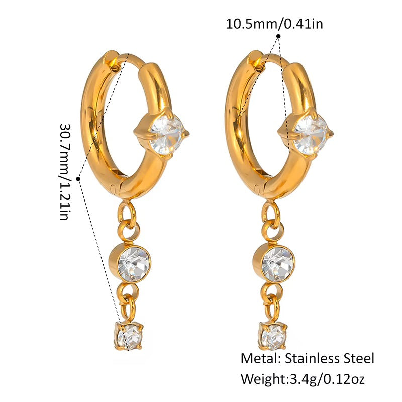 Martini diamonds Earrings