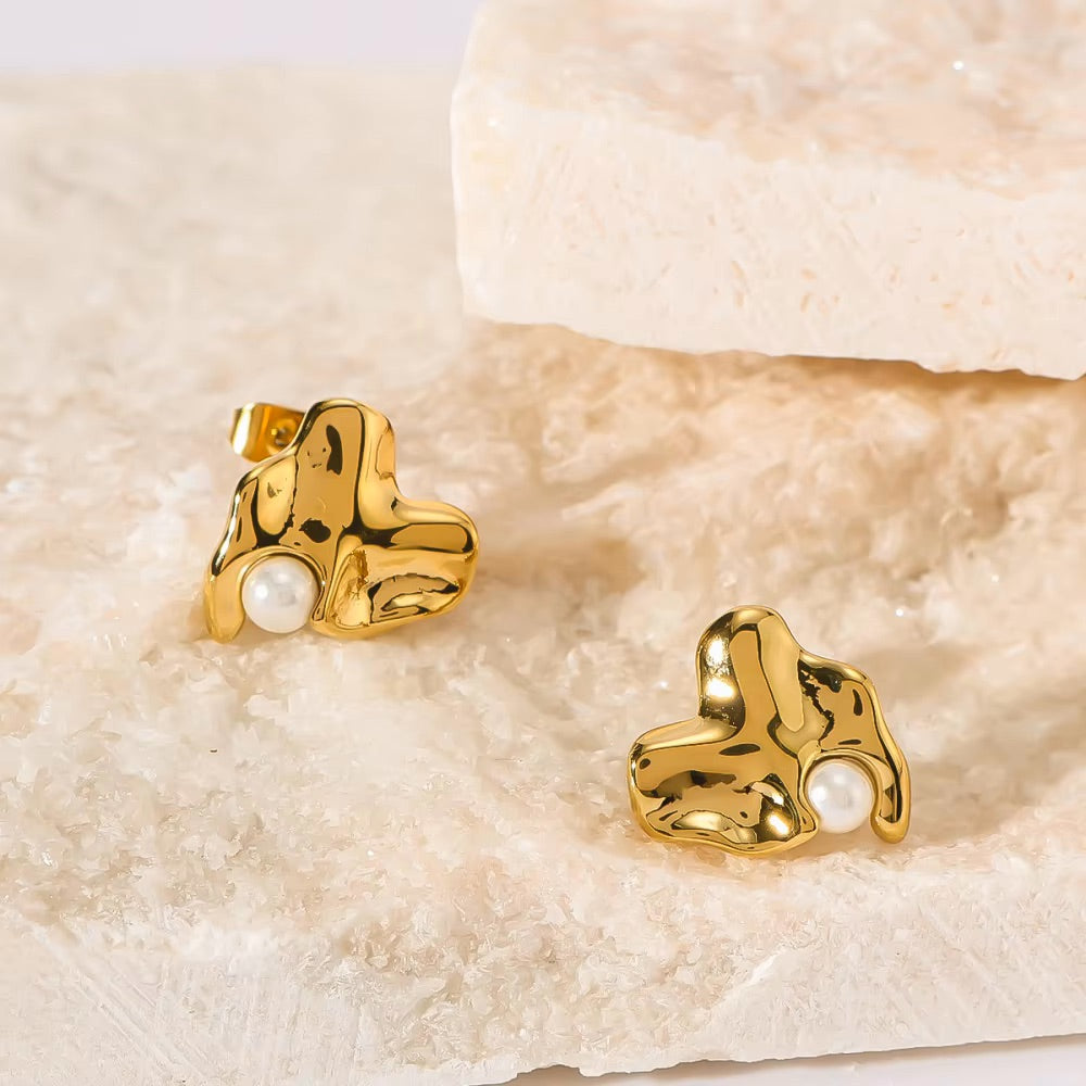 Golden Bruise Studs