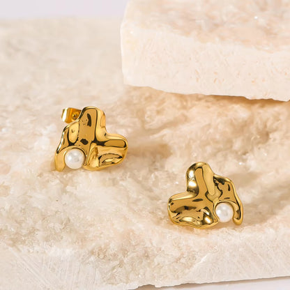 Golden Bruise Studs