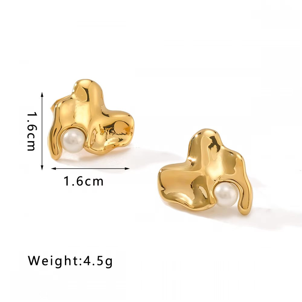 Golden Bruise Studs